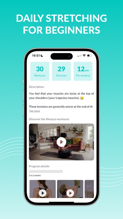 Weasyo: Physical Therapy Plans screenshot-3