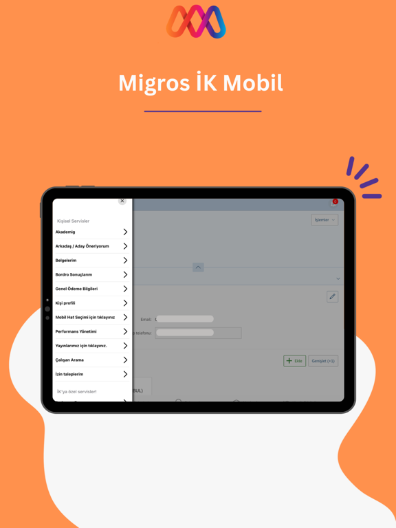 Screenshot #6 pour Migros İK Mobil