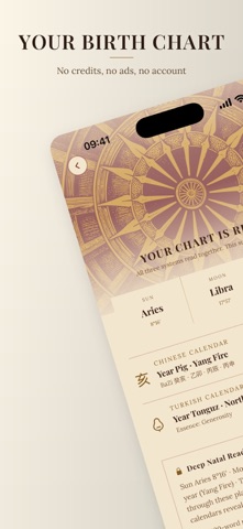 Falci: Birth Chart & Horoscope Screenshot 1 of 8