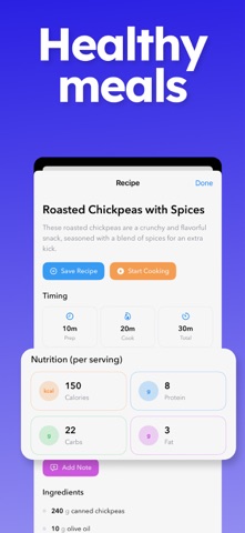 Weekly Meal Planner: EatzUp Screenshot 3 of 5
