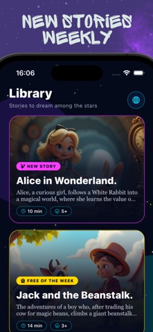 Magical Bedtime Stories. Screenshot 3 of 7