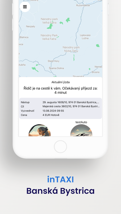 inTAXI Banská Bystrica Screenshot