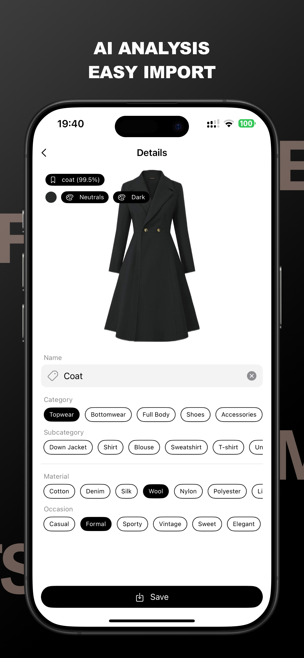 FITS ME - AI Closet