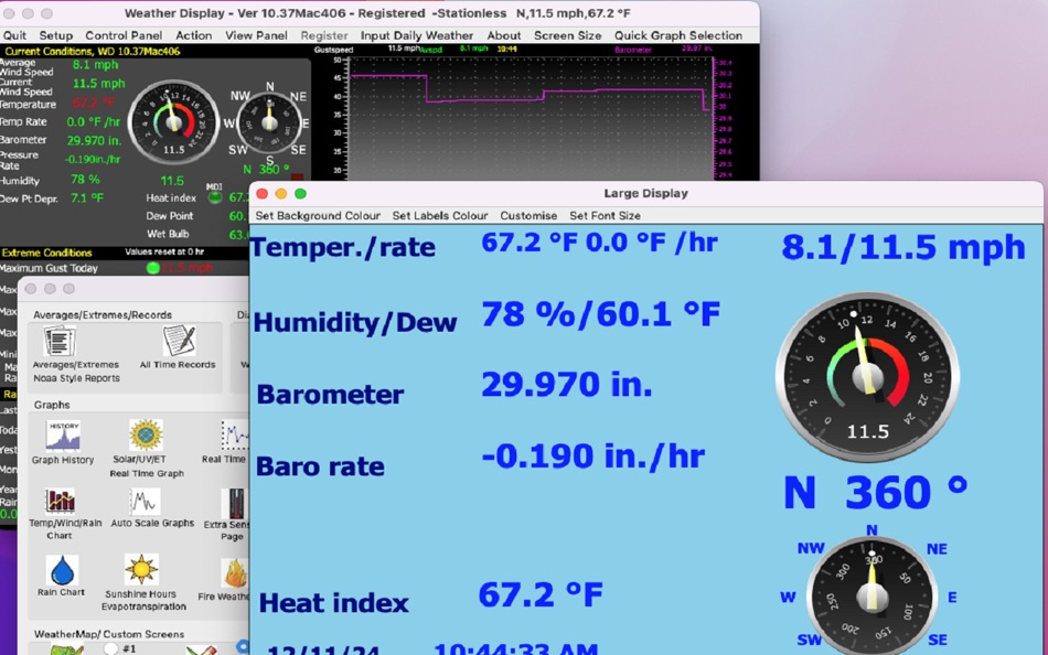 #10. Weather-Display (macOS) 由: Brian Hamilton