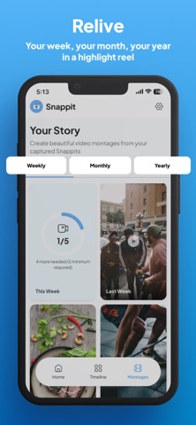 Snappit - Daily Video Journal Screenshot 5 of 6