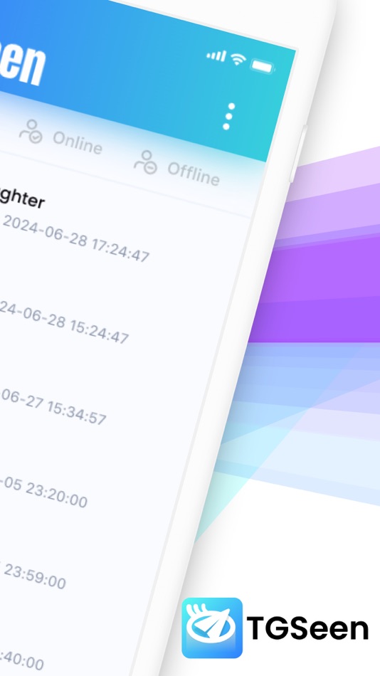 #2. TGSeen: Online Status Tracker (iOS) 由: 岳洲 童