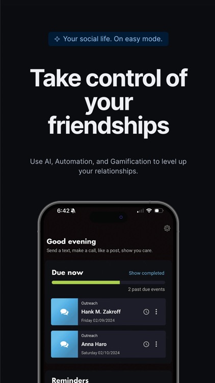 Socialite: Stay Connected