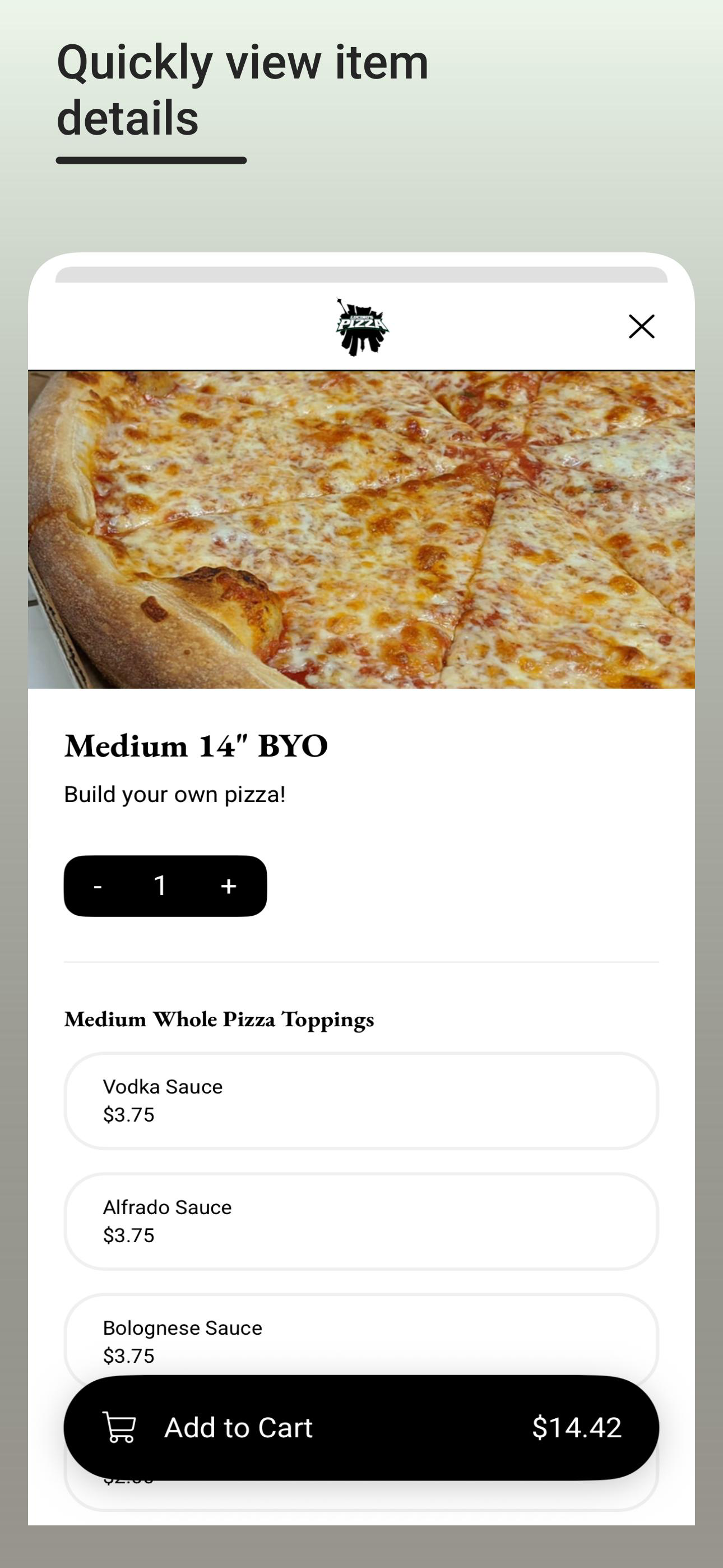 Lucinos Pizza