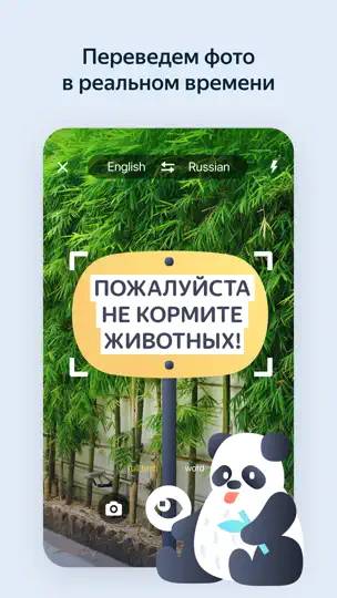 Скриншот Яндекс Переводчик на iPhone 1