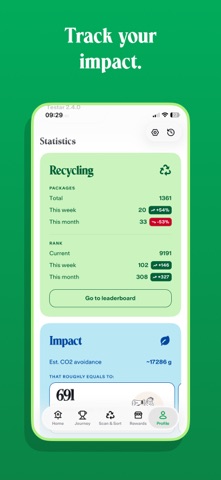 Plovie: Recycle & get rewarded iPhone screenshot