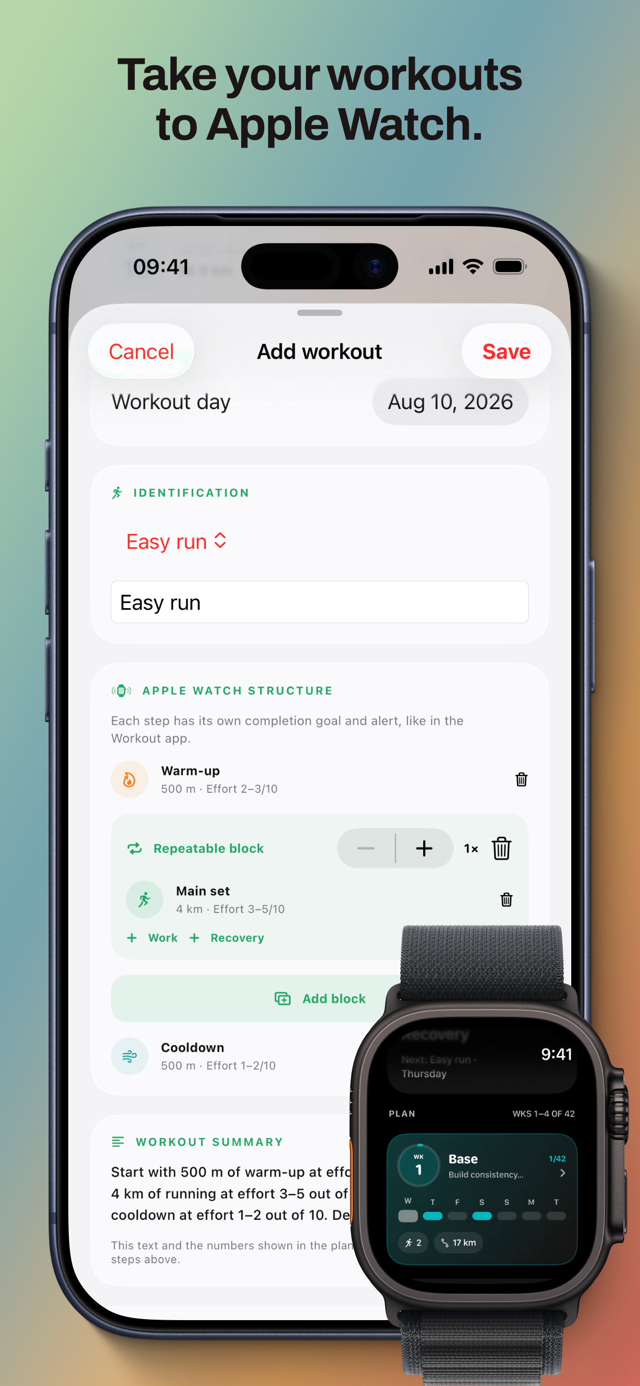Pacia: Running Plans screenshot 3