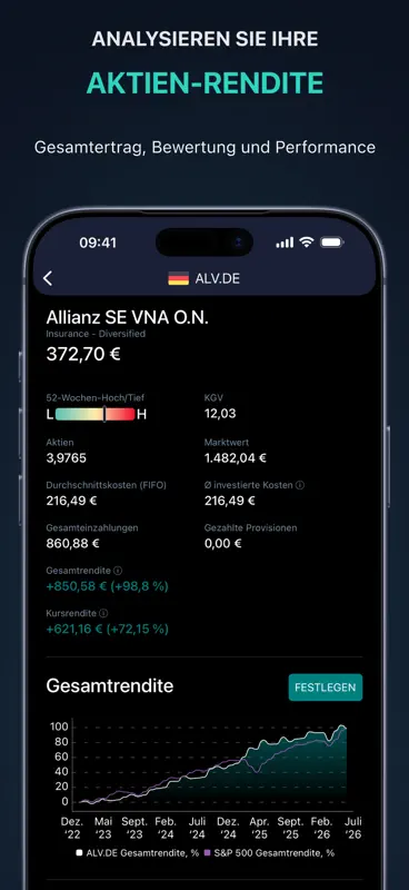 DivTracker: Dividenden Börse screenshot 5 of 5
