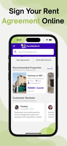 EazeMyRent: Search,Rent Manage screenshot