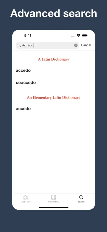 Latin Dictionary Lewis & Short screenshot 7 of 7