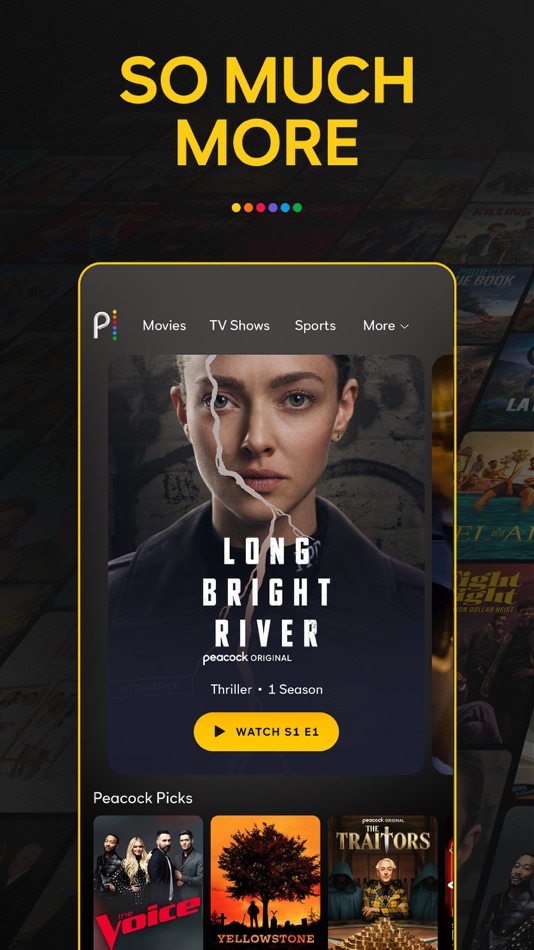 #7. Peacock TV: Stream TV & Movies (iOS) Przez: Peacock TV LLC