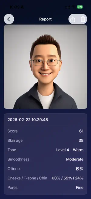 Treelet Beauty: AI Skin Test screenshot 3