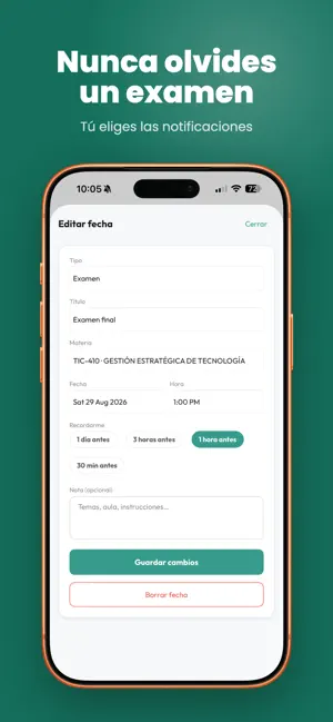 MiPénsum screenshot 3