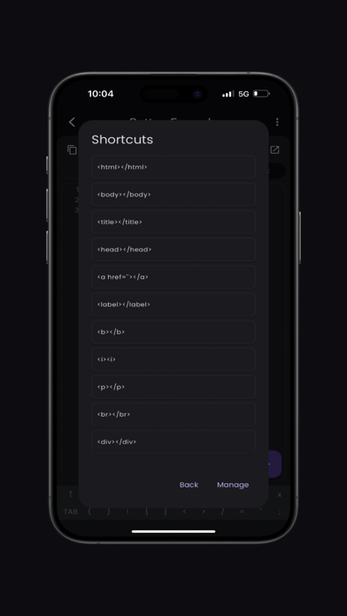 HTML Creator(Pro) screenshot 6