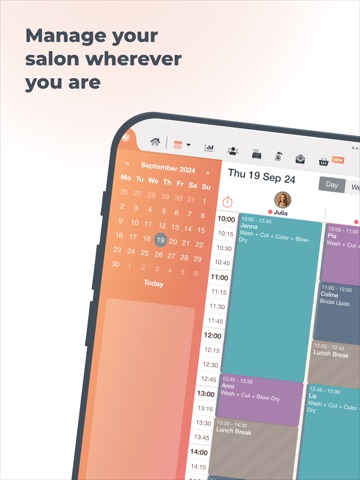 Salonkee PRO iPad screenshot