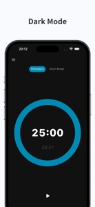 Simple Pomodoro Timer, Focus screenshot #5 for iPhone