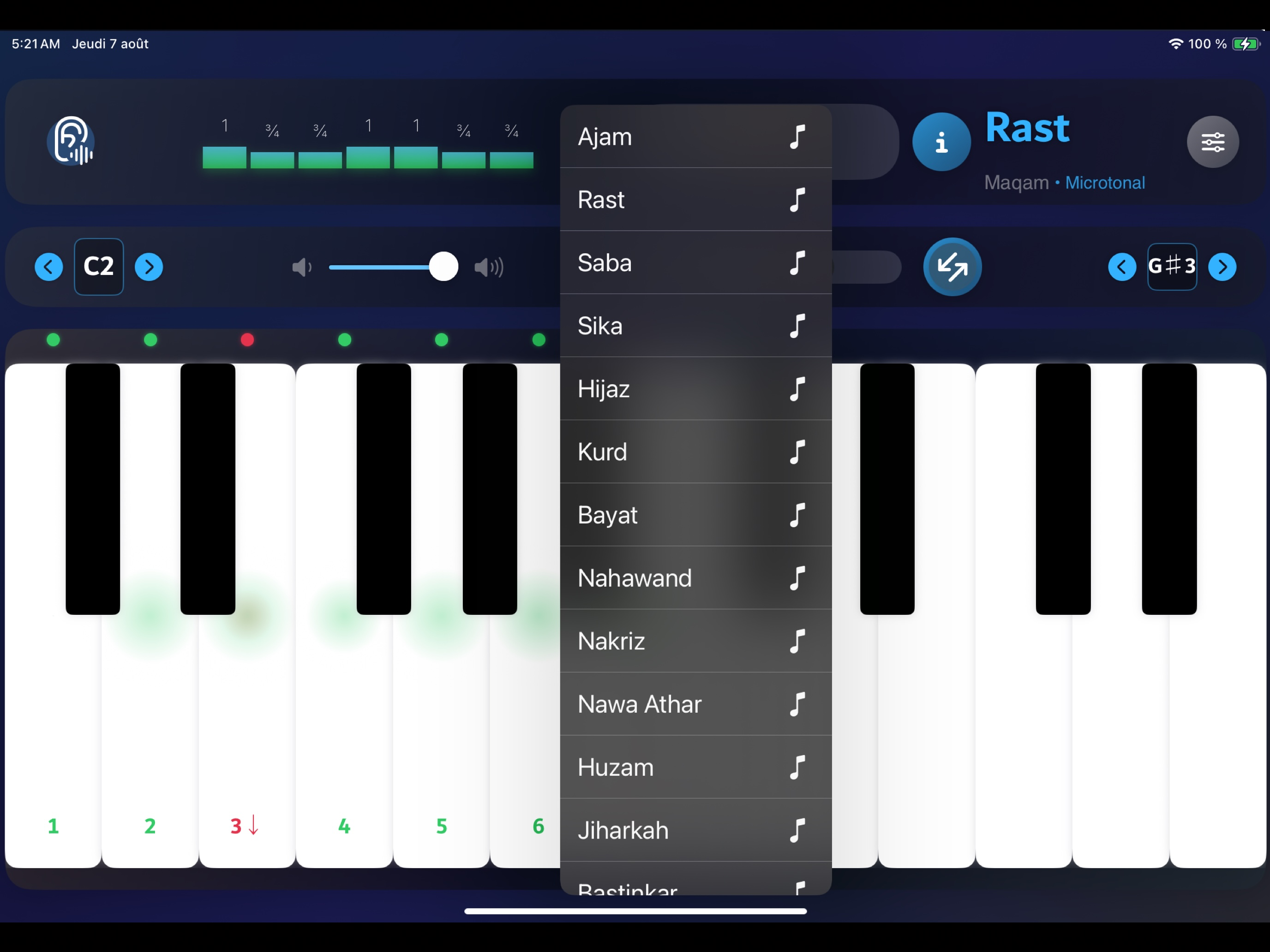 Maqams On Keyboard
