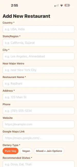 Jain Restaurants Finder screenshot 4