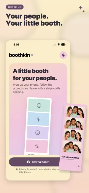 Boothkin: Photo Strips screenshot 1