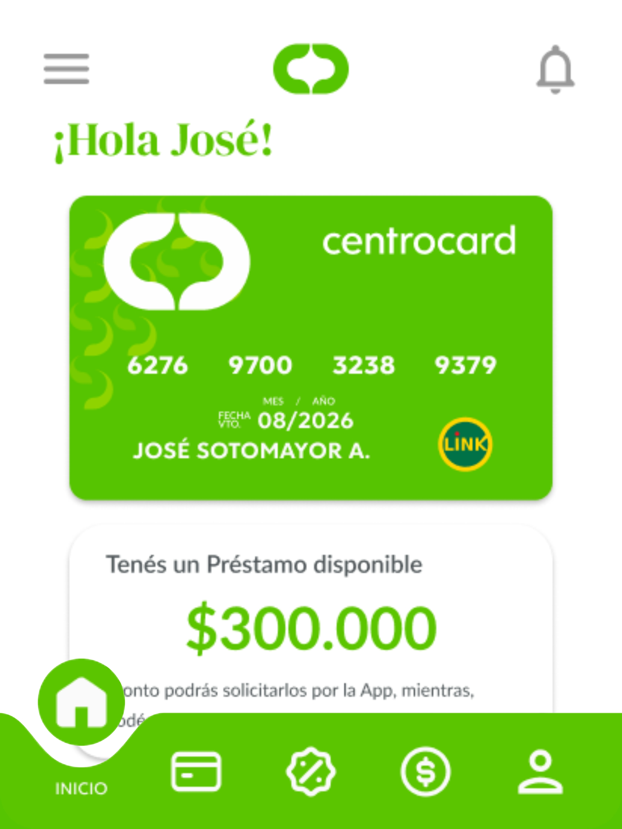 Tarjeta Centrocard screenshot 11