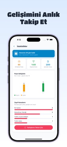 Ehliyetim: 2026 Ehliyet Sınavı iPhone screenshot