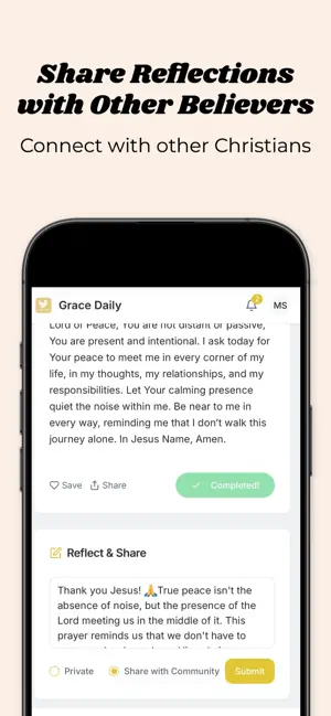 Grace Daily: Prayer App screenshot 4