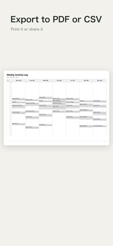 Dimity: Activity & Mood Diary screenshot