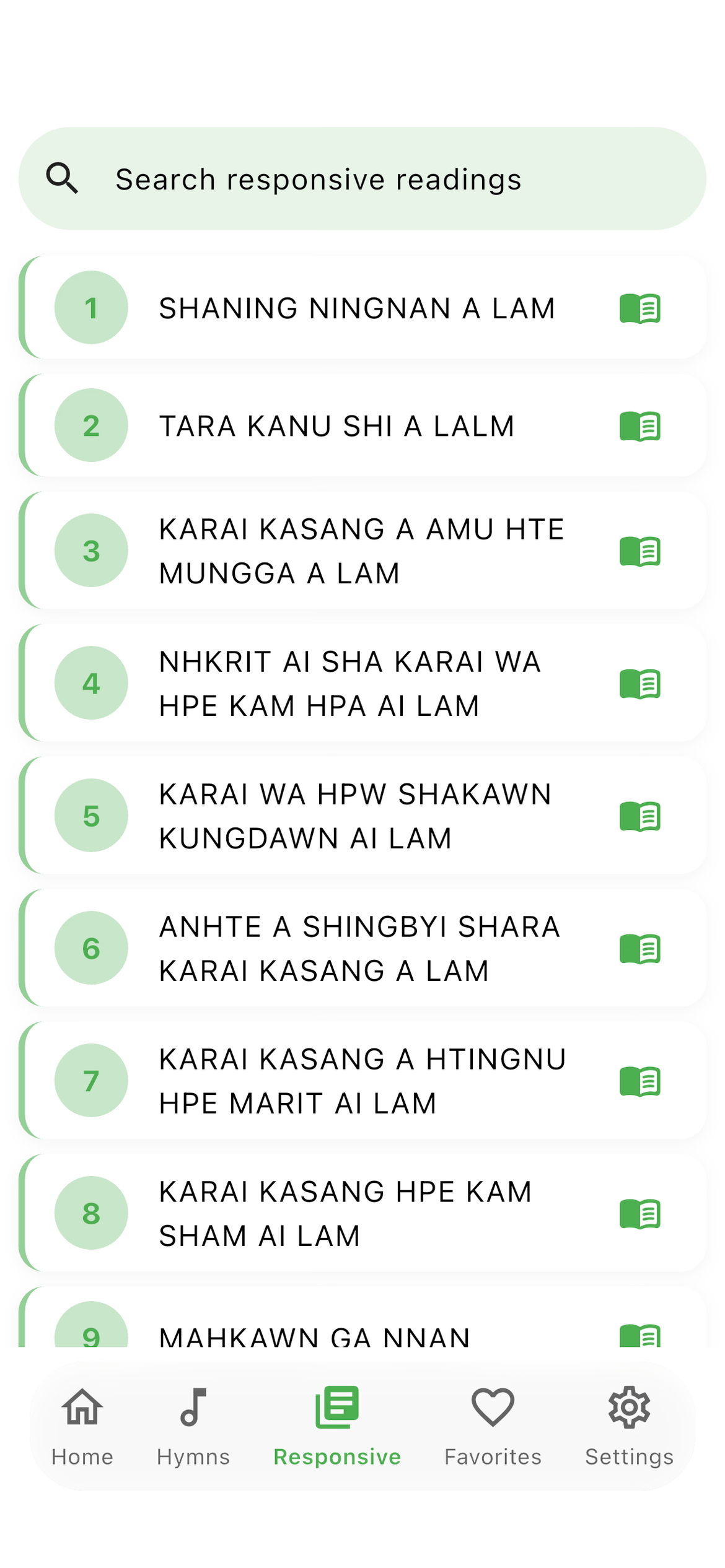 Kachin Hymns & Bible screenshot 7