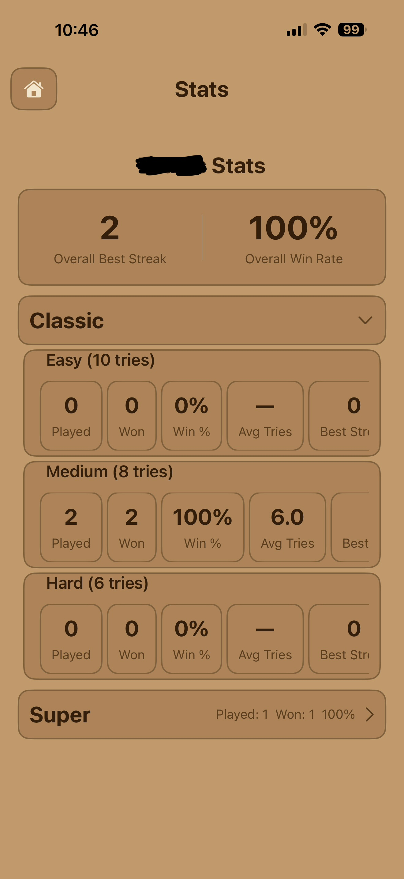 Bulls & Cows Code Game