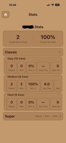 Bulls & Cows Code Game screenshot