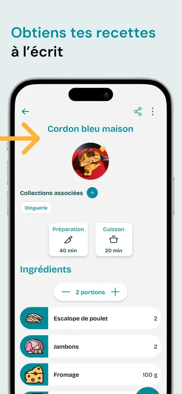 The Pitance - Recettes & Menus screenshot 2 of 8