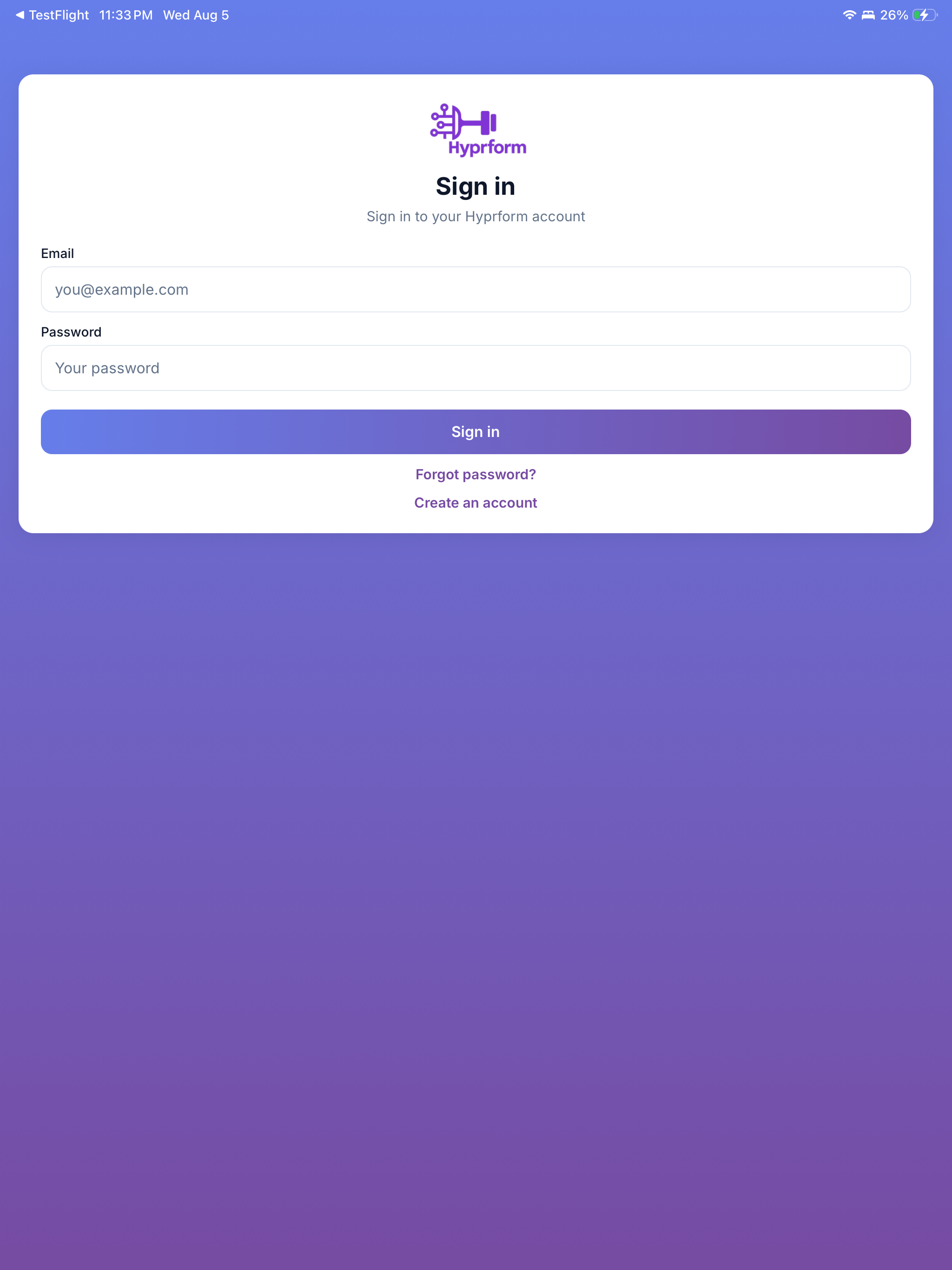 Hyprform screenshot 9