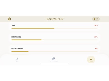 Handpan Play - Play & Learn iPad screenshot