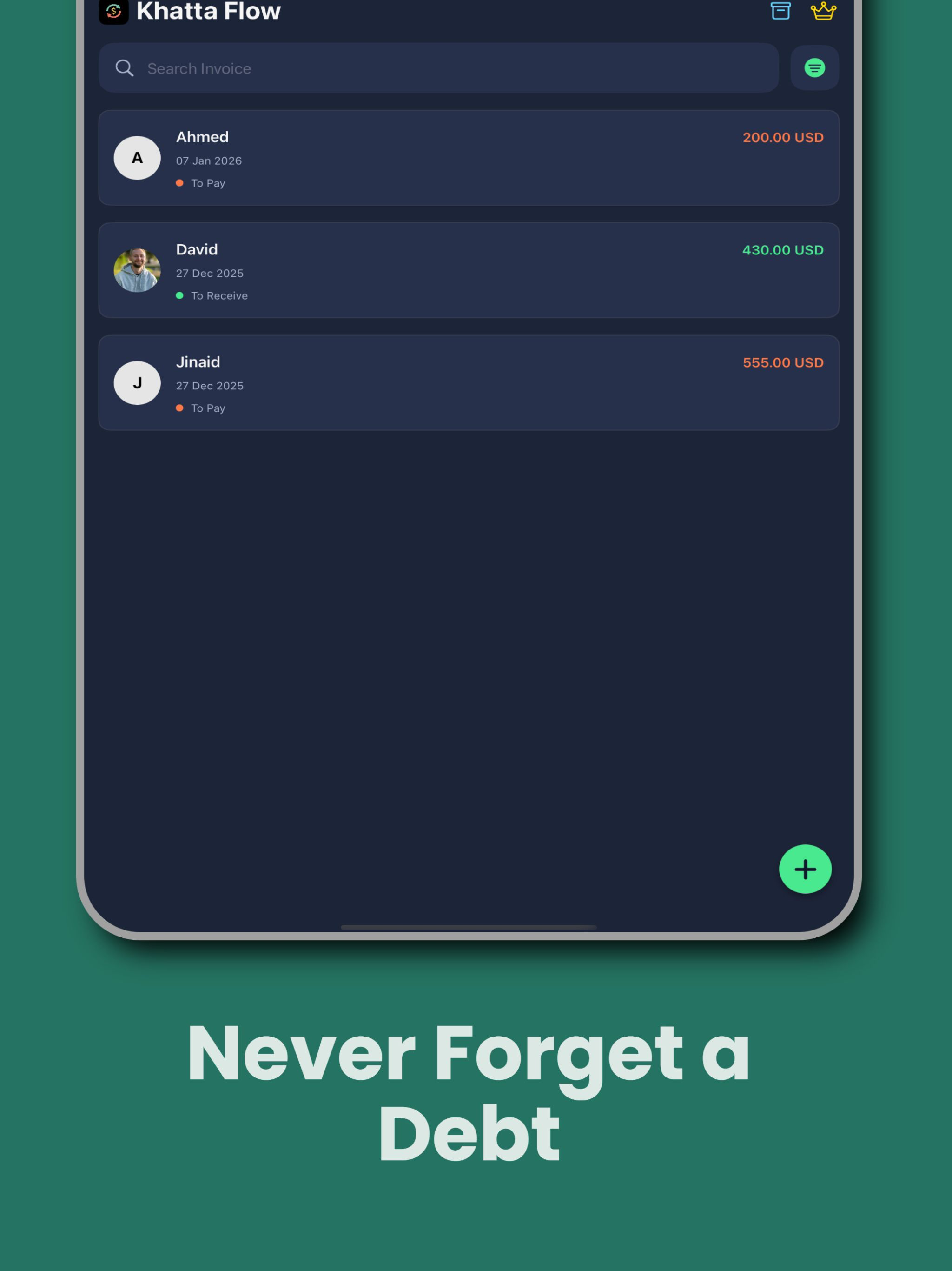 Khatta Flow: Daily Ledger Book screenshot 7