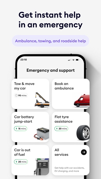 ACKO Insurance iPhone screenshot