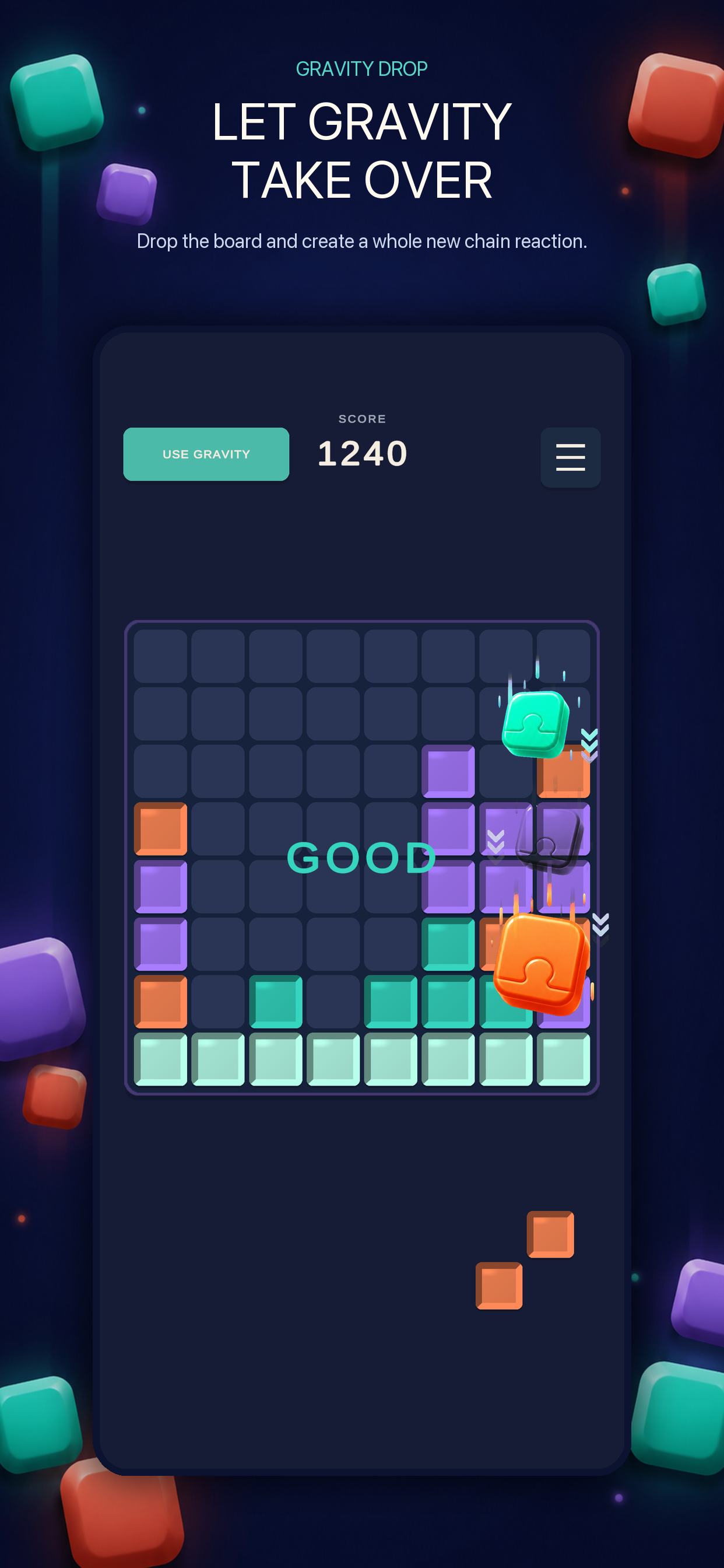 Gravity Drop: Block Puzzle screenshot 3