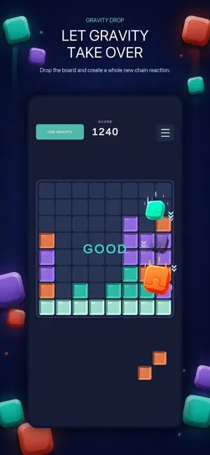 Gravity Drop: Block Puzzle screenshot 3