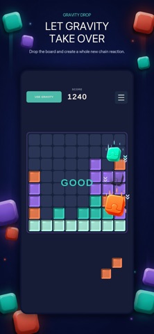 Gravity Drop: Block Puzzle Screenshot 3 of 5