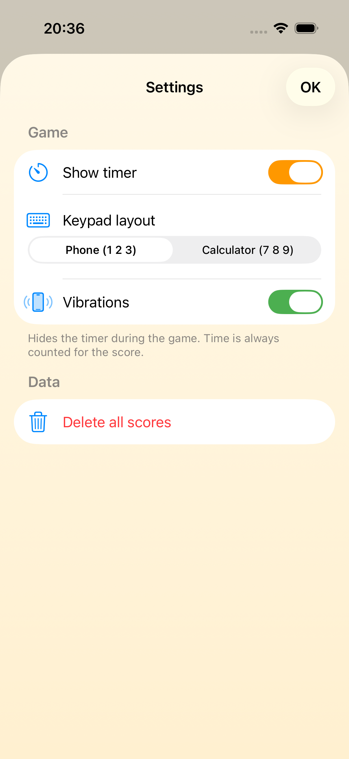 QuizTables - Mental Math screenshot 4