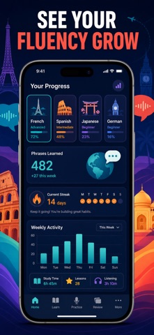PhraseLearn: Travel Phrasebook iPhone screenshot