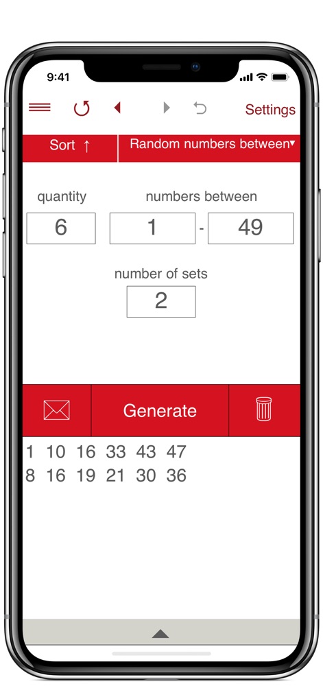 Random Number Generator RNG - Utilities App | MWM