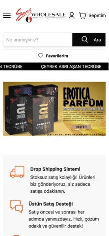 Sens Shop screenshot