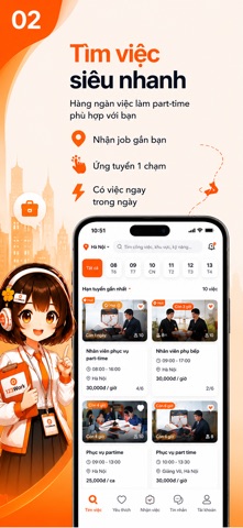 123Work - Việc làm thời vụ screenshot