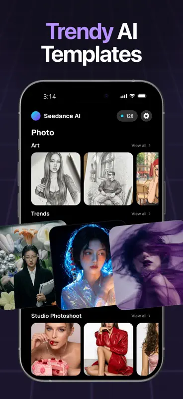 Sea.dance. AI Video Generator screenshot 2 of 5