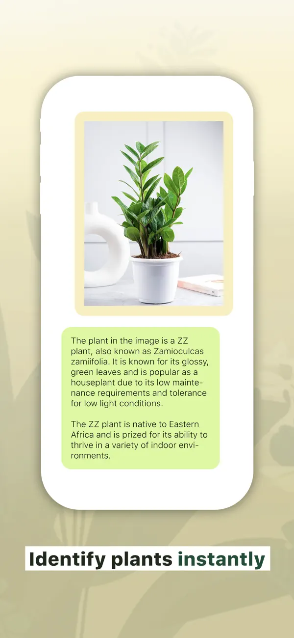 Screenshot #2 pour AI Plant Identifier & Care App