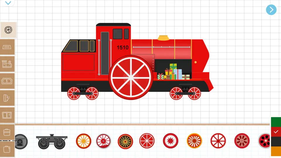Capture d'écran de Labo Train De Noël:Jeu Enfant sur iPhone 1